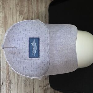 Travis Mathew Heather Grey Logo Patch Cap Adjustable Strap